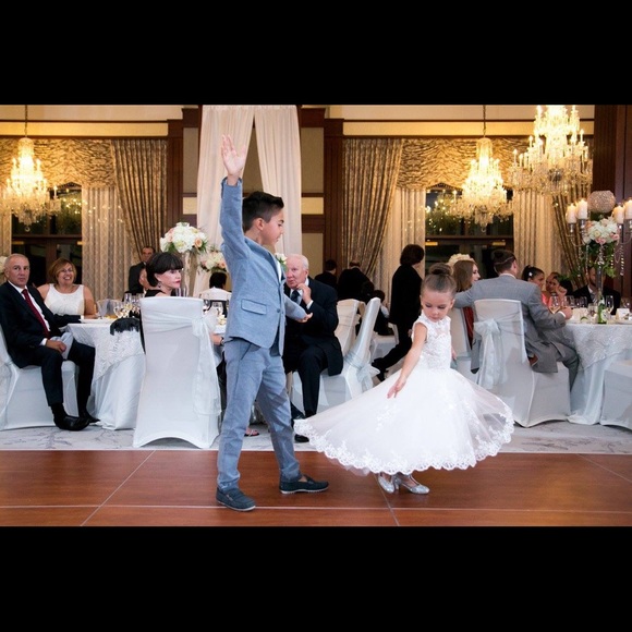 $65😍Gorgeous white dress with beats🌟 - Picture 2 of 5